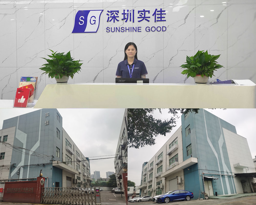 新廠房大門口、前臺、電梯口上下貨區(qū)實拍圖