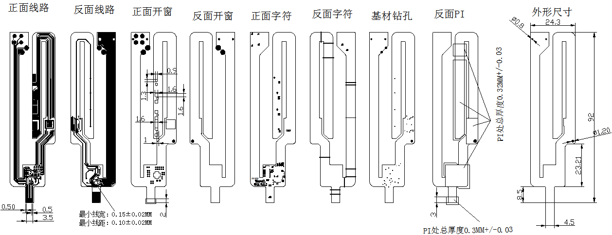 新零售終端NFC近距離無線通訊移動支付組件化柔性線路板模塊 新零售終端NFC近距離無線通訊移動支付組件化柔性線路板模塊