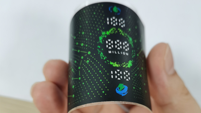 3D曲面屏組件彎曲效果圖 3D曲面屏組件彎曲效果圖